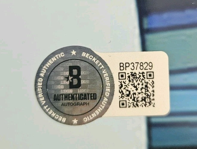 Jay Leno Autographed The Simpsons 8x10 Photo BAS