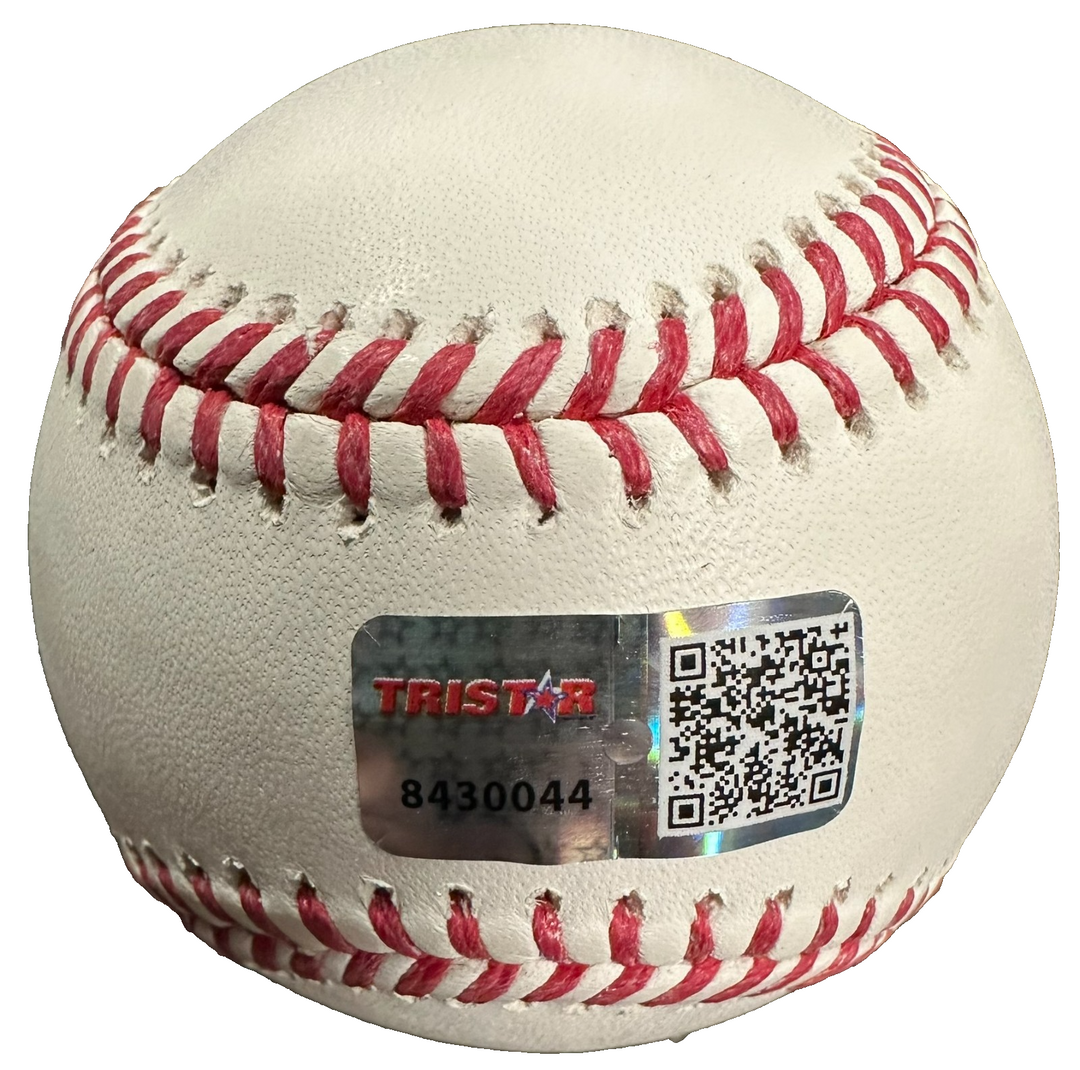 Roger Clemens Autographed 1986 World Series Baseball Boston Red Sox