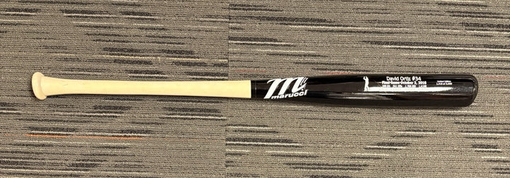 David Ortiz Marucci Final Game 10/2/16 Commemorative Bat /5000 Boston Red Sox
