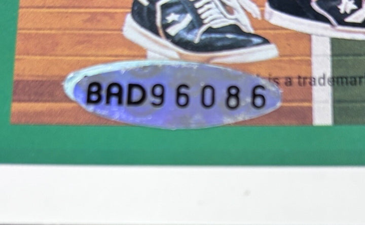 1993 UDA Larry Bird Signed Oversized Championship Years 1471/2500 Boston Celtics