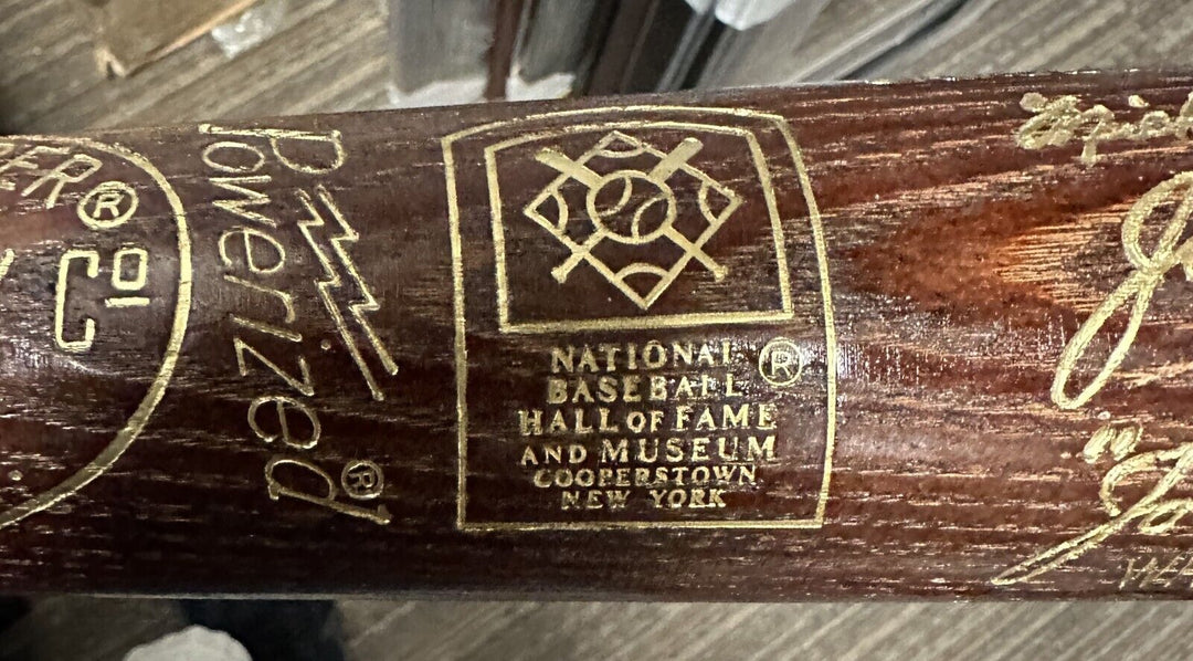 National Baseball Hall of Fame 1974 Induction Day Bat Mickey Mantle Ford /500