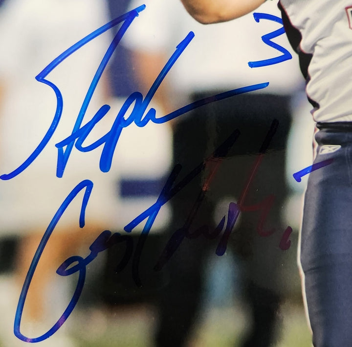 Stephen Gostkowski Autographed 8x10 Photo New England Patriots