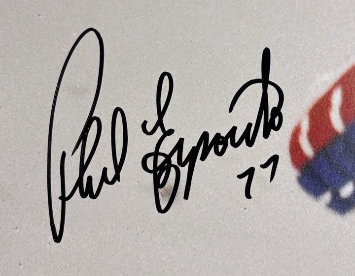 Phil Esposito Autographed New York Rangers 16x20 Photo HOF