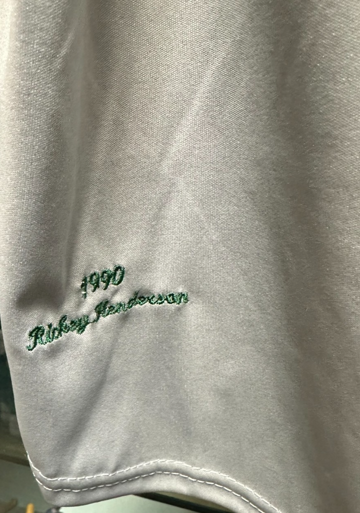1990 Rickey Henderson Mitchell & Ness A's Cooperstown Collection Jersey NWT