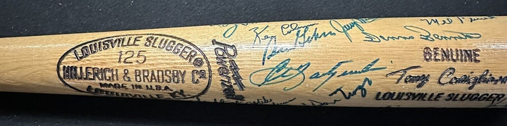 1967 Boston Red Sox Team Signed Tony Conigliaro Game Bat Ken Coleman Estate