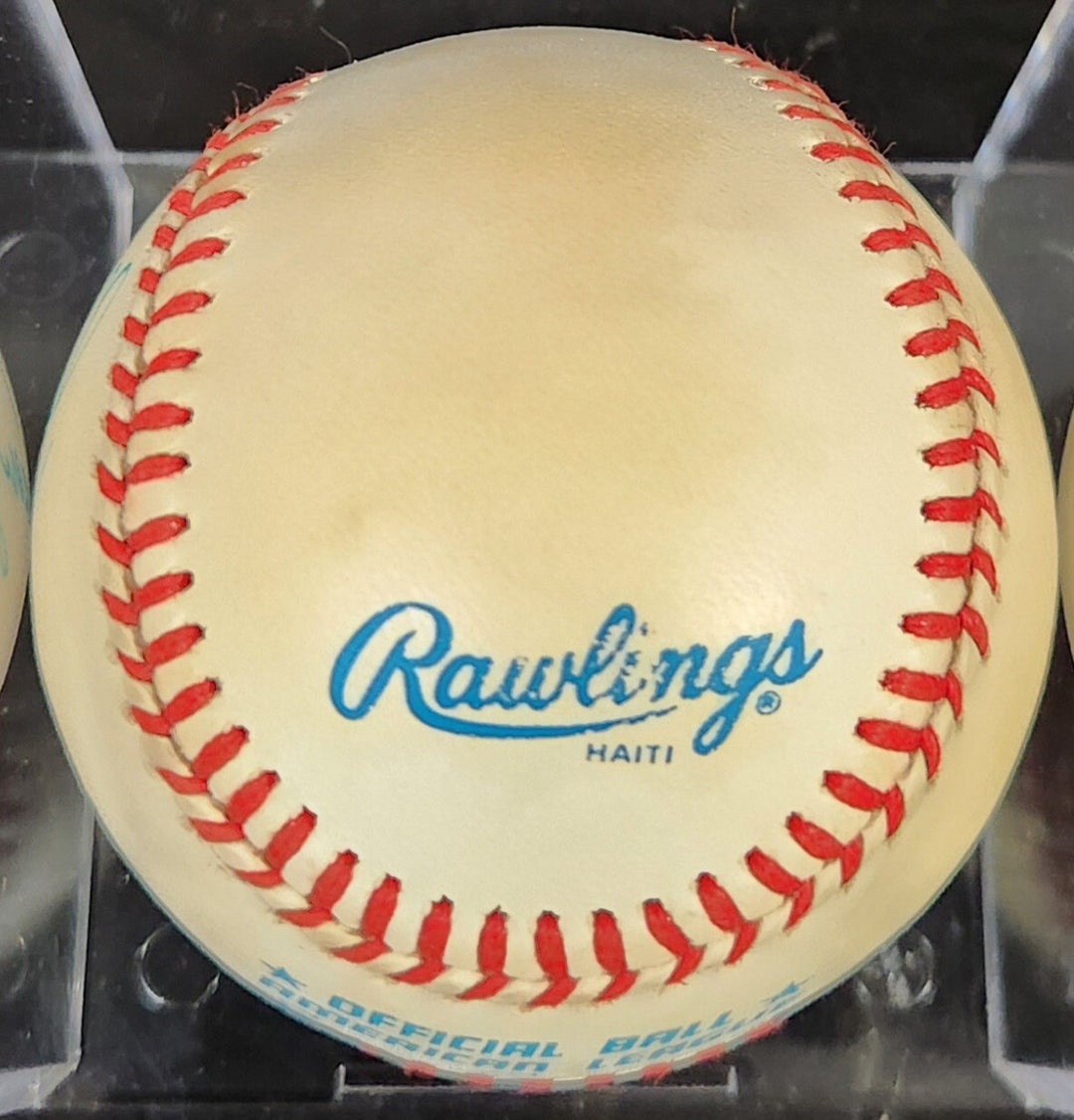 Mike Greenwell Signed American League Baseball Boston Red Sox COA