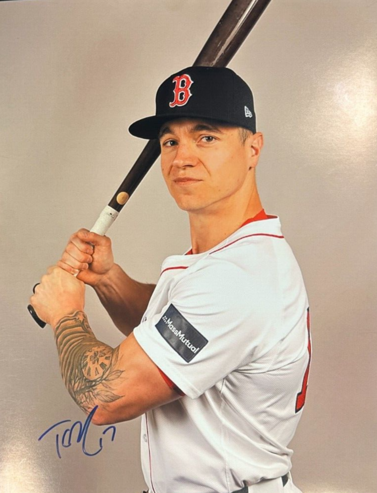 Tyler O'Neil Autographed 11x14 Photo Boston Red Sox