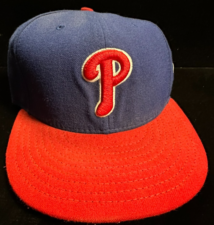 Philadelphia Phillies 2008 World Series New Era Fitted Baseball Hat 7 5/8