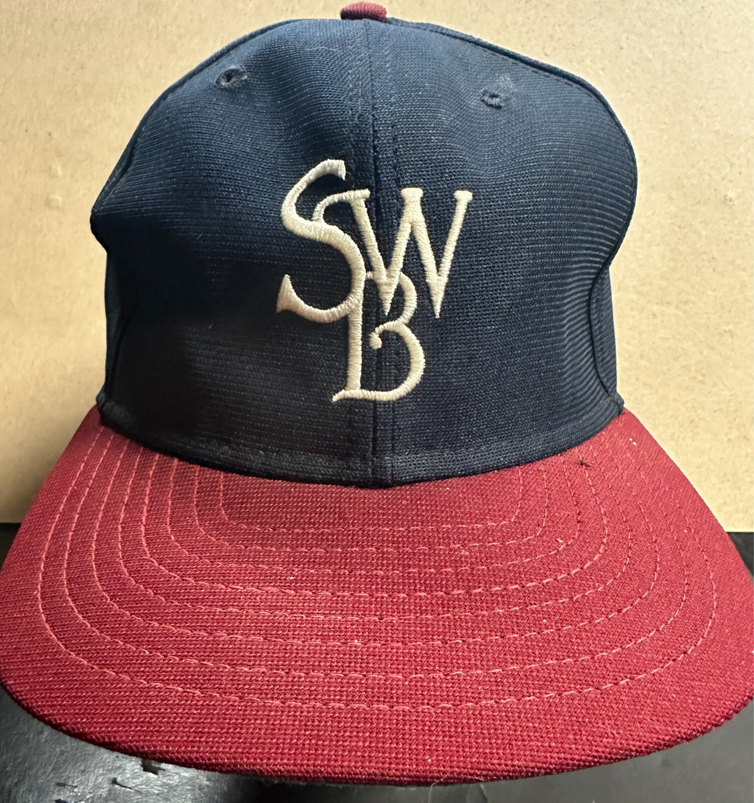 Vintage 1990's New Era Scranton Wilkes-Barre Red Barrons Pro Model Snapback Hat