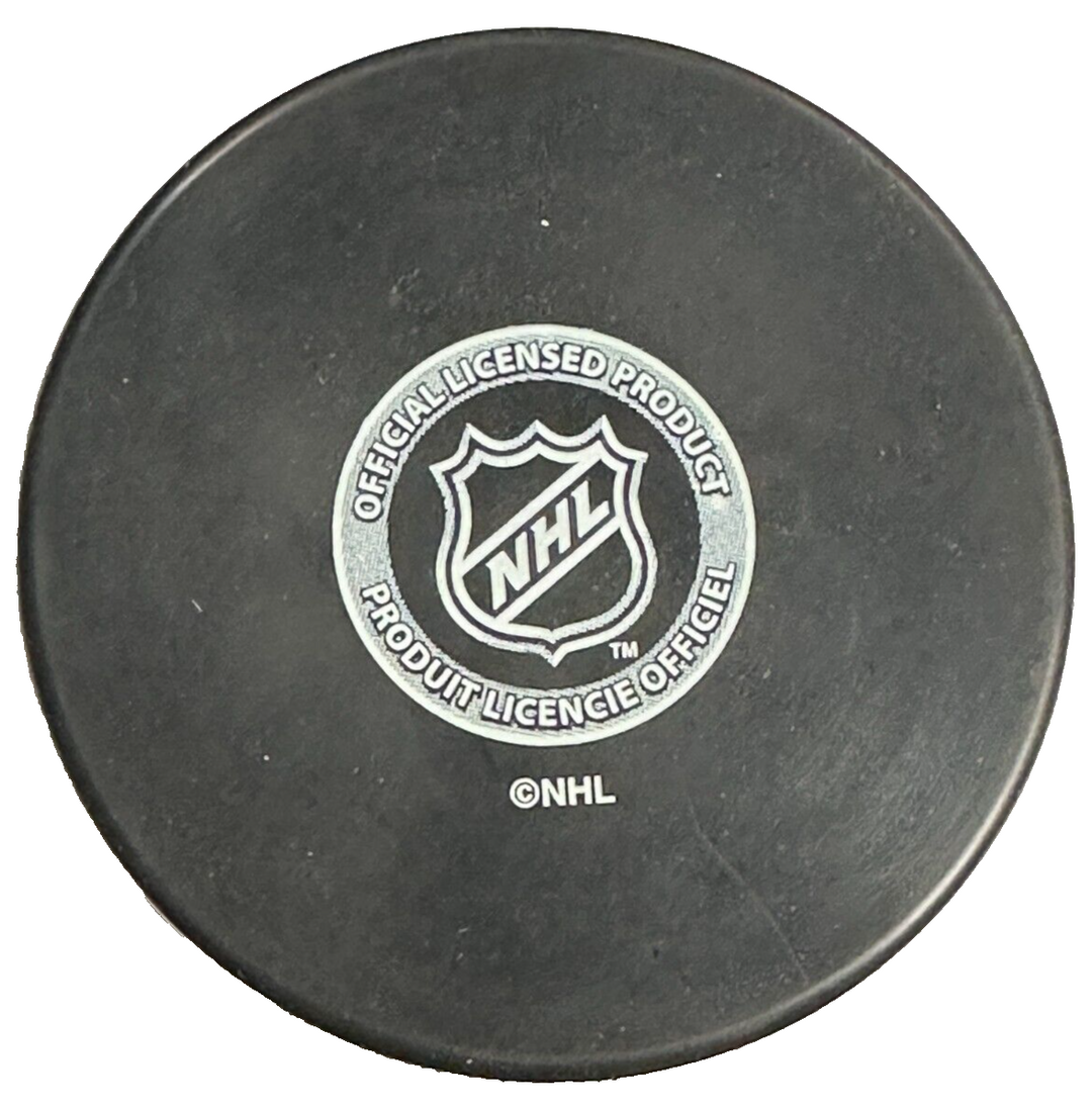 Skip Krake Autographed Boston Bruins Hockey Puck NHL