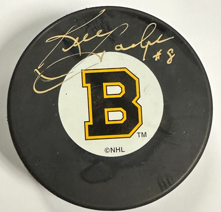 Ken Hodge Autographed Boston Bruins Hockey Puck NHL