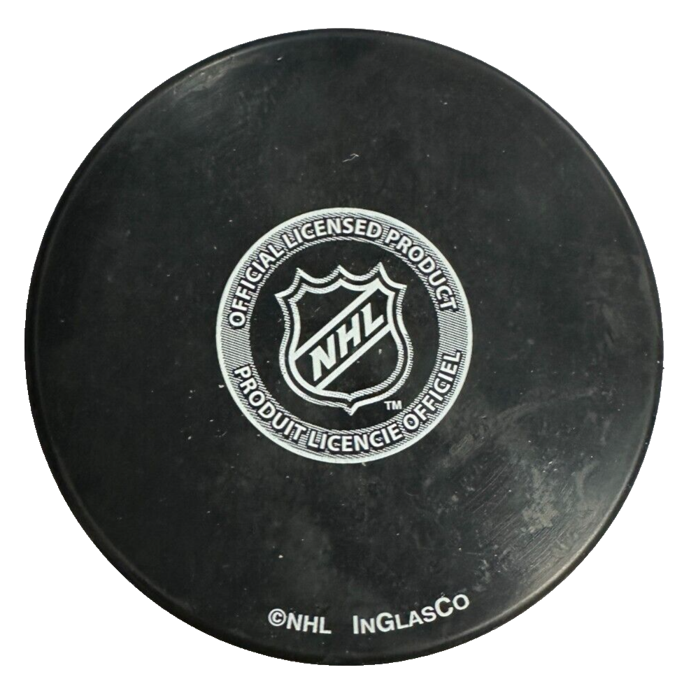 Wayne Connelly Autographed Boston Bruins Hockey Puck NHL