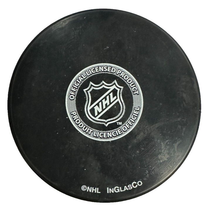 Wayne Connelly Autographed Boston Bruins Hockey Puck NHL