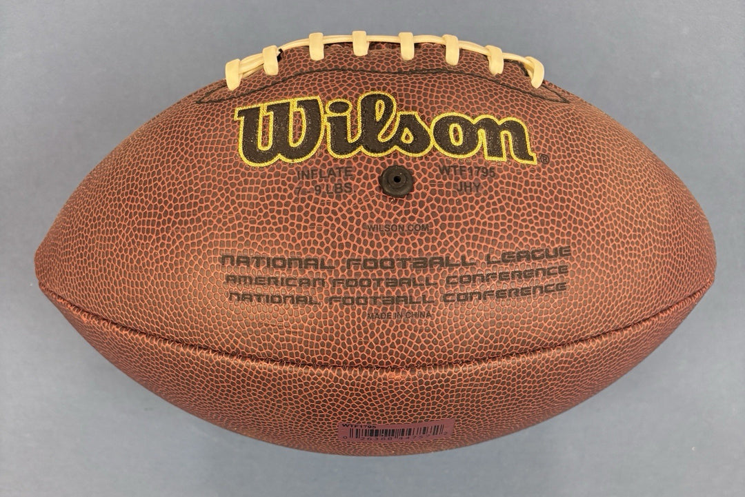 Willie Brown HOF Signed Wilson Football Los Angeles Raiders Sportsworld COA