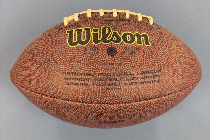 Willie Brown HOF Signed Wilson Football Los Angeles Raiders Sportsworld COA