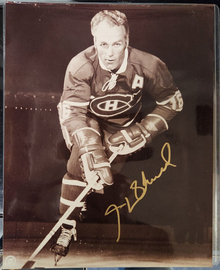 Henri "Pocket Rocket" Richard Montreal Canadiens HOF COA
