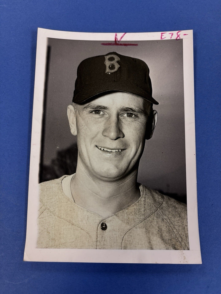 1945 Jim Wilson Original 5x7 Newspaper Wire Photo Boston Red Sox