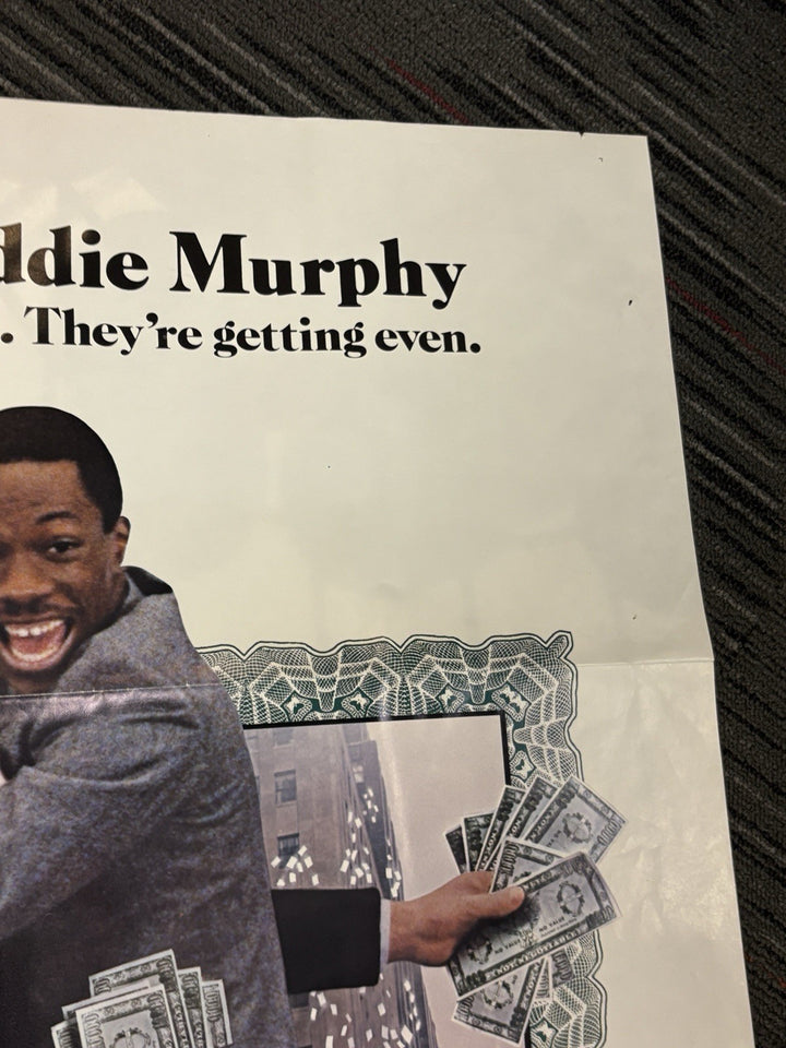 Trading Places 27x41 Folded Original Movie Poster 1983 Dan Aykroyd Eddie Murphy