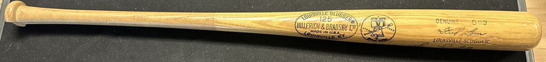 Fred Lynn Autographed 1976 Game Used Hillerich & Bradsby Bicentennial Bat