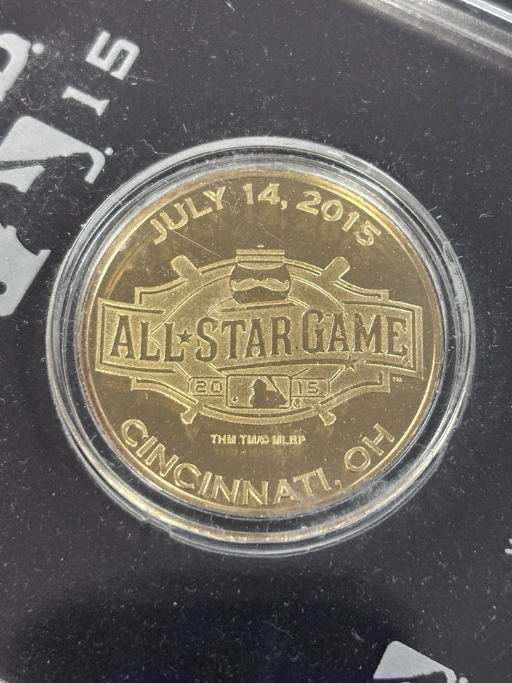 The Highland Mint 2015 Cincinatti Great American Ball Park All Star Game Coin