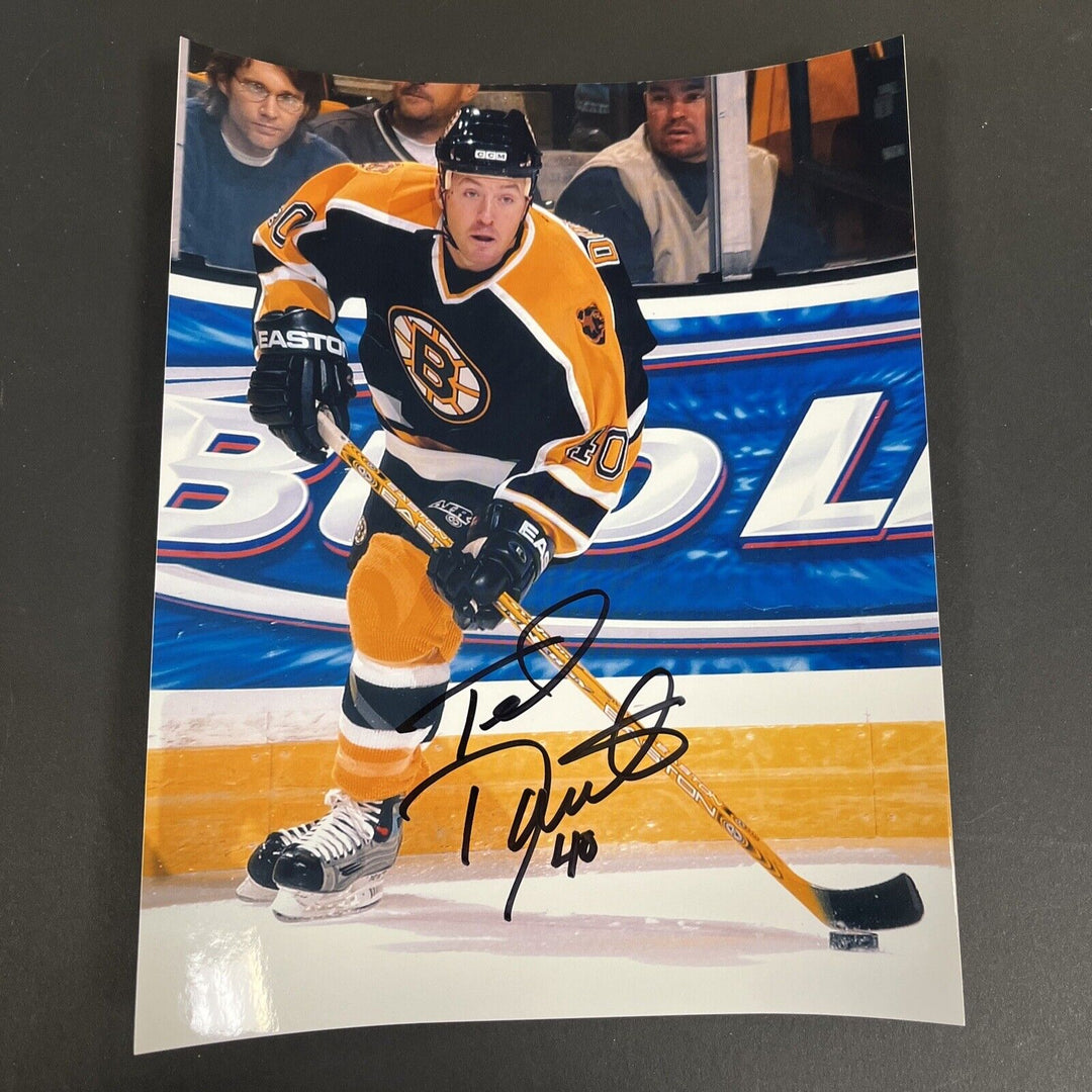 Ted Donato Signed 8x10 Boston Bruins Sportsworld