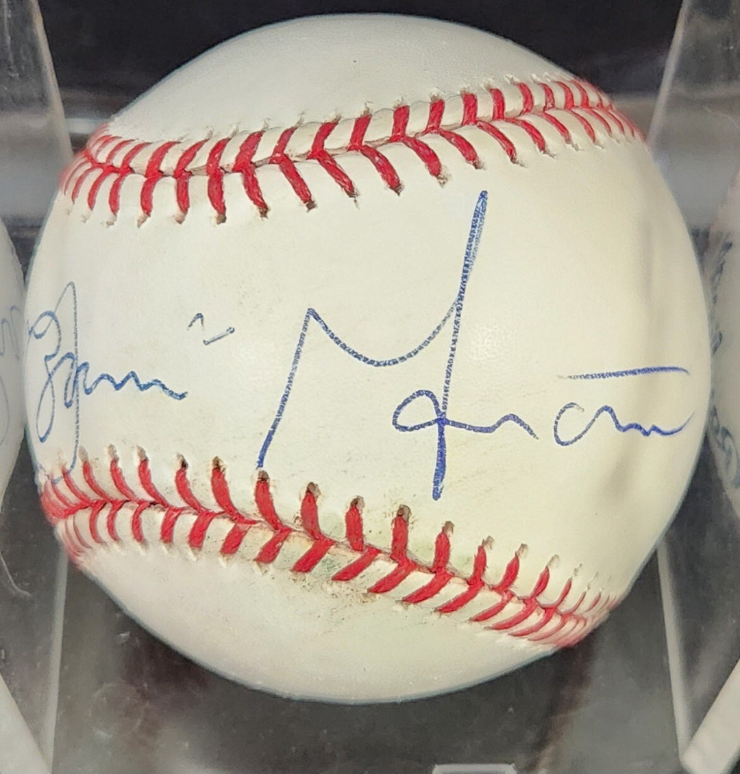 Ray "Boom Boom" Mancini Signed Major League Baseball Boxing HOF COA