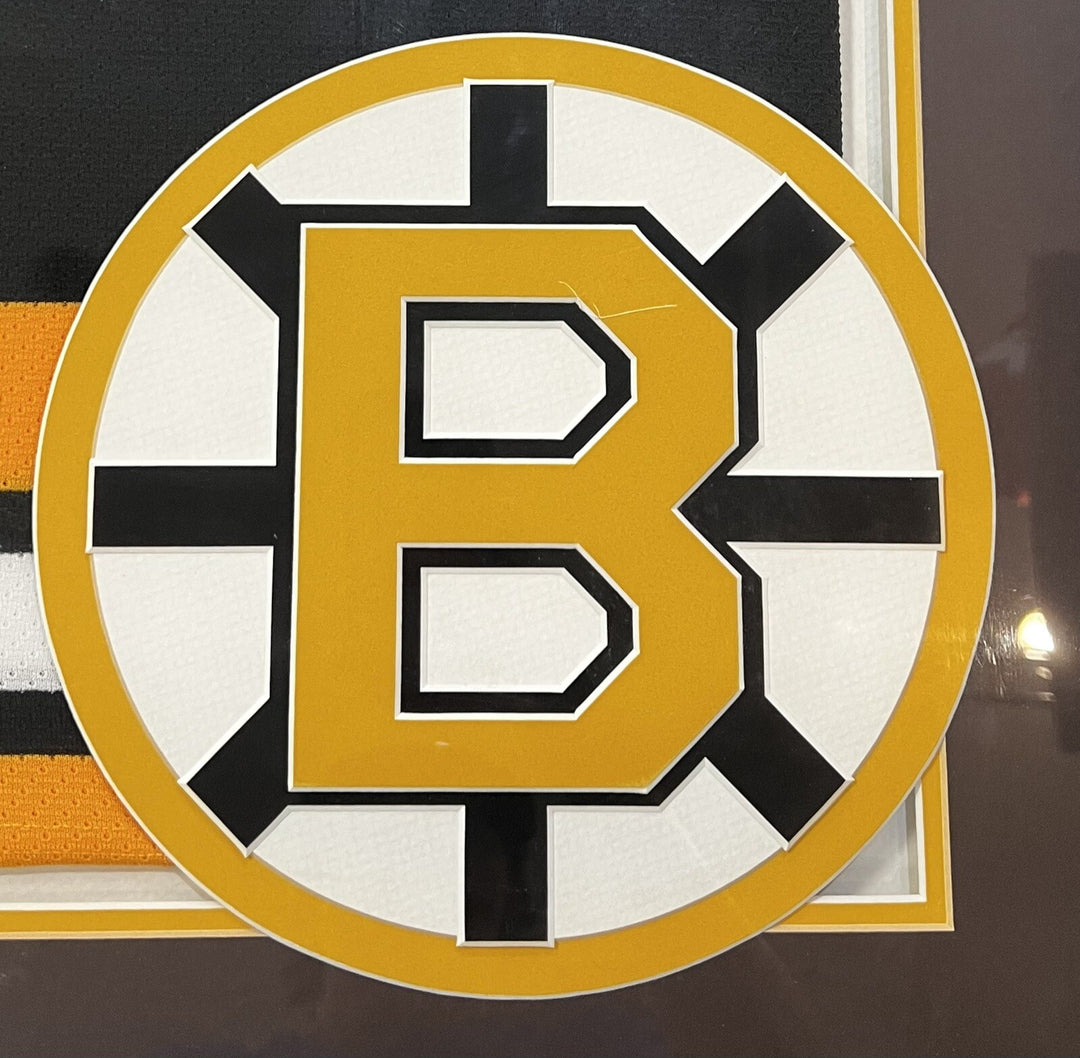 Cam Neely Signed Custom Framed Jersey 50/90 Boston Bruins HOF Sportsworld COA