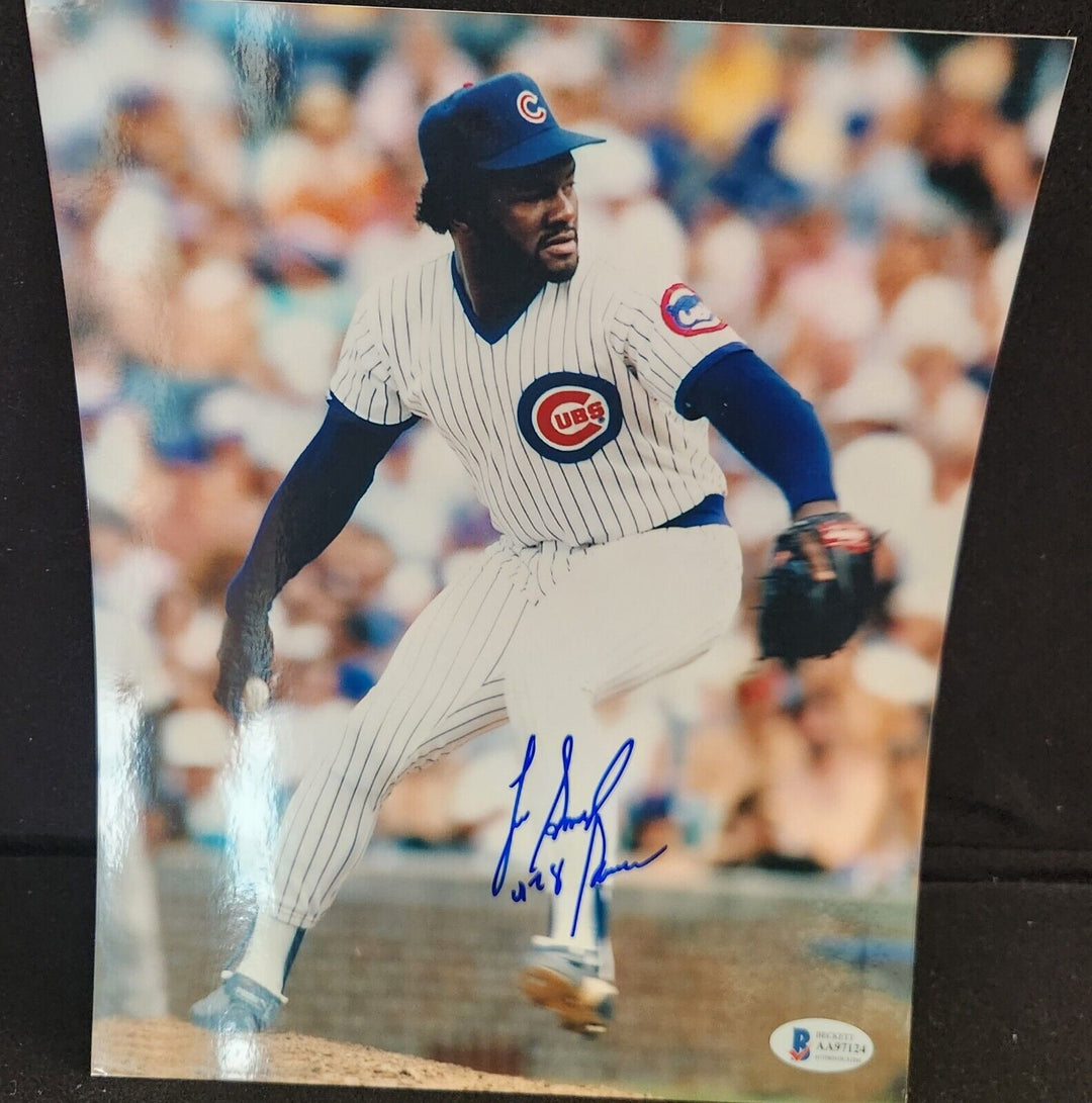 Lee Smith Signed 8x10 Photo Chicago Cubs Boston Red Sox 428 Saves Beckett COA