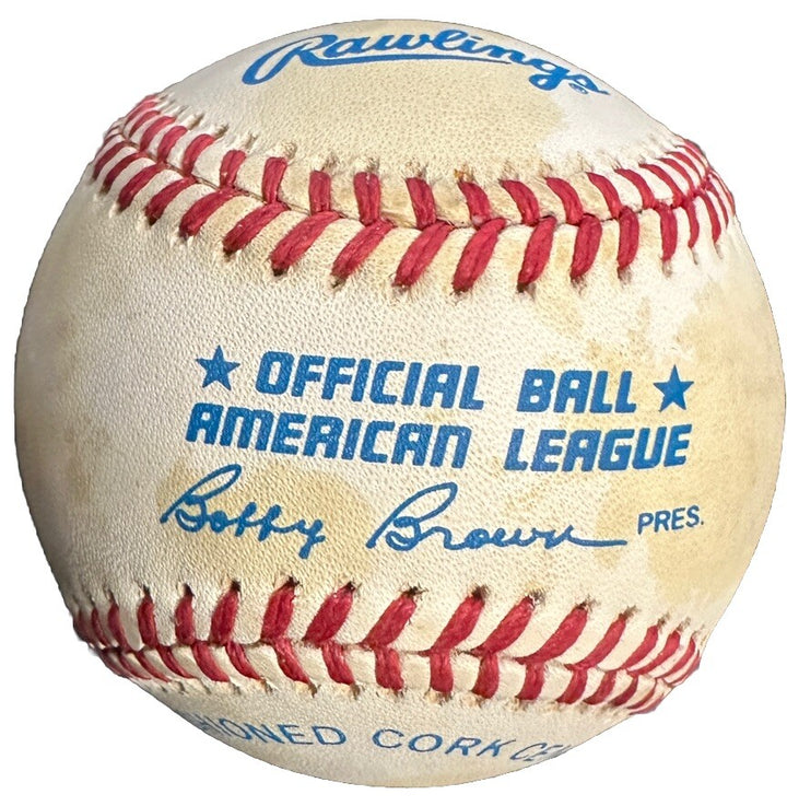 Fergie Jenkins Autographed American League Baseball W/ HOF 7/21/91 Insc