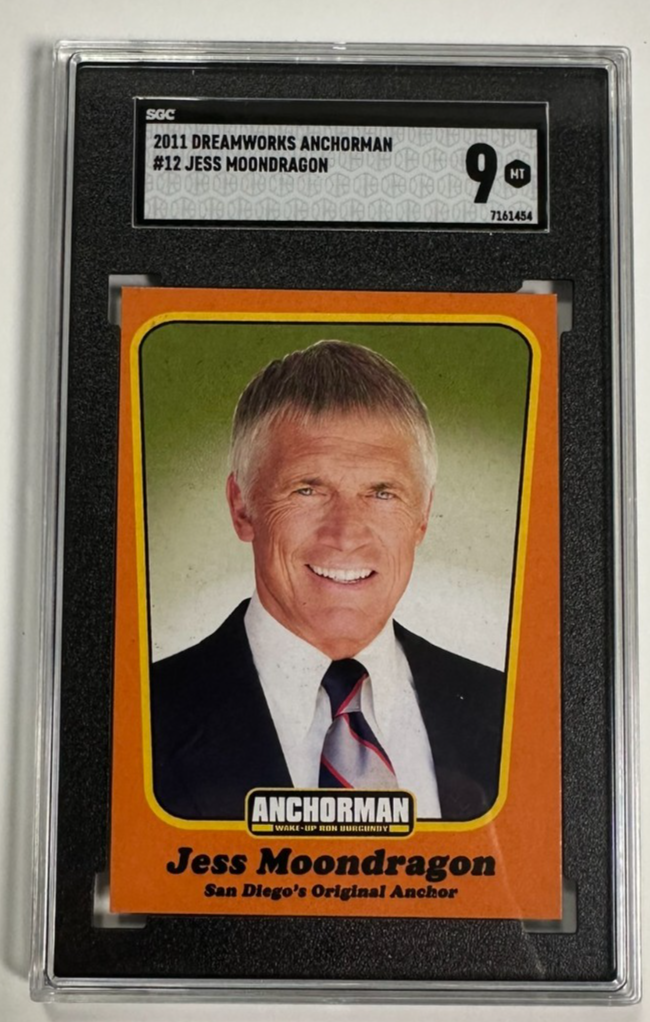 2011 DreamWorks Anchorman The Legend of Ron Burgundy Jess Moondragon SGC 9 Mint