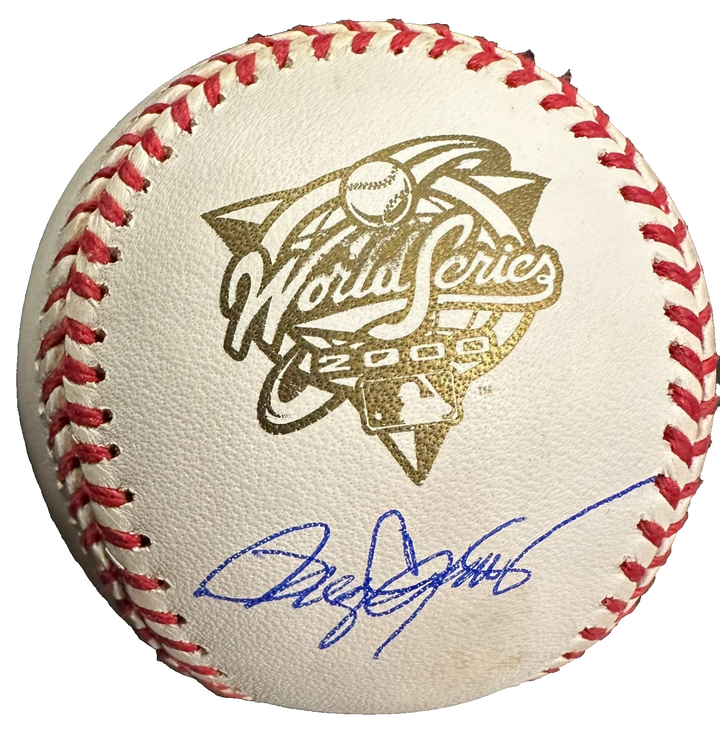 Roger Clemens Autographed 2000 World Series Baseball New York Yankees