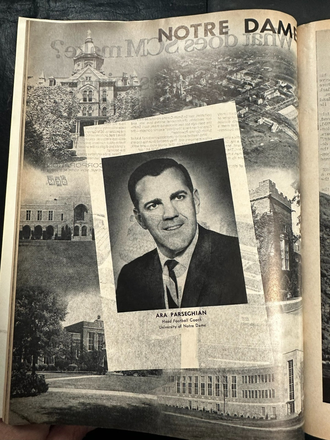 October 29, 1966 Navy Vs Notre Dame Football Program 31-7 Fighting Irish