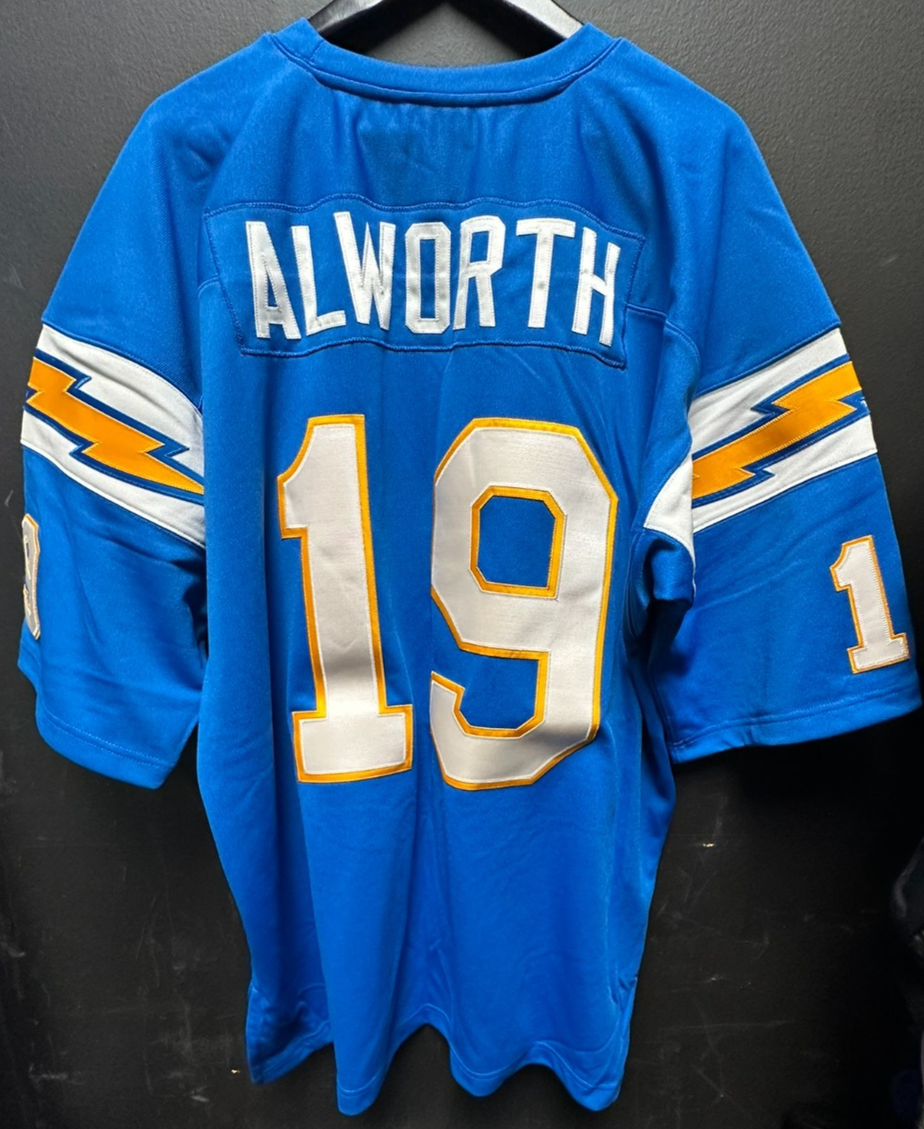 Lance Alworth San Diego Chargers 1963 Mitchell and Ness Throwback Jersey Size 52