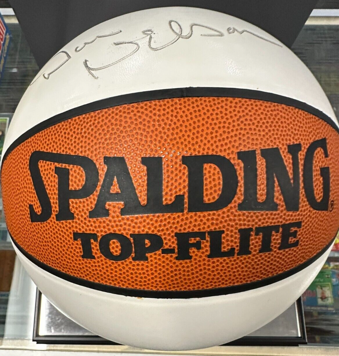 Don Nelson Autographed Spalding Basketball HOF Boston Celtics