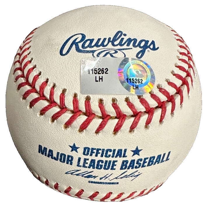 Robin Roberts Autographed Major League Baseball W/ HOF 76 Phillies