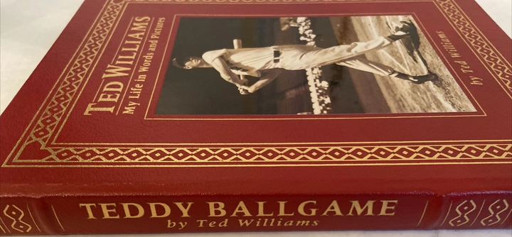 Ted Williams My Life in Words & Pictures Hardcover Book 2002 Boston Red Sox