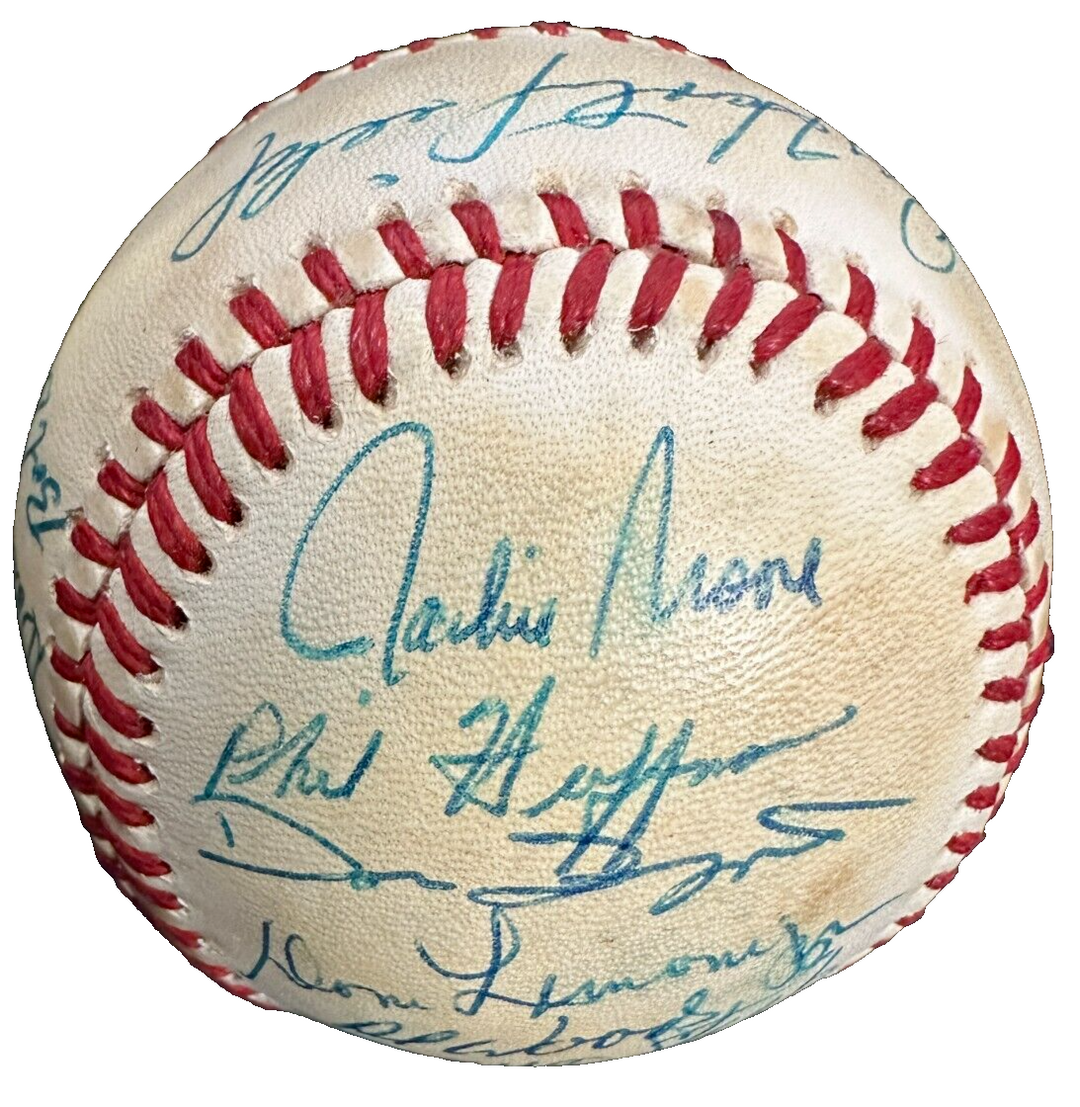 1979 Toronto Blue Jays Team Autographed Baseball Stieb Clancy Howell