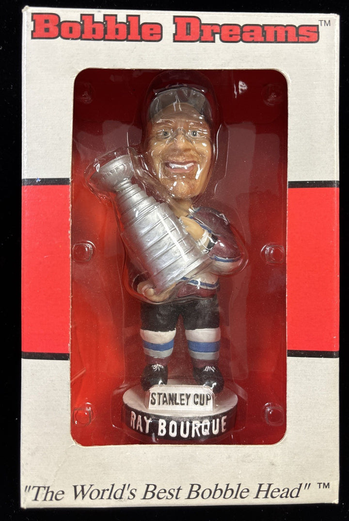 Ray Bourque Stanley Cup Bobble Head NIB Vintage