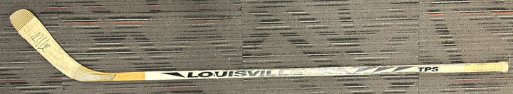 Jason Allison Autographed Game Used Louisville Hockey Stick Boston Bruins