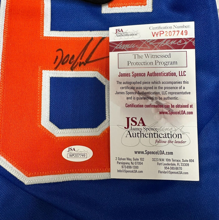 Dwight Gooden Autographed New York Mets Custom Jersey Dr. K JSA