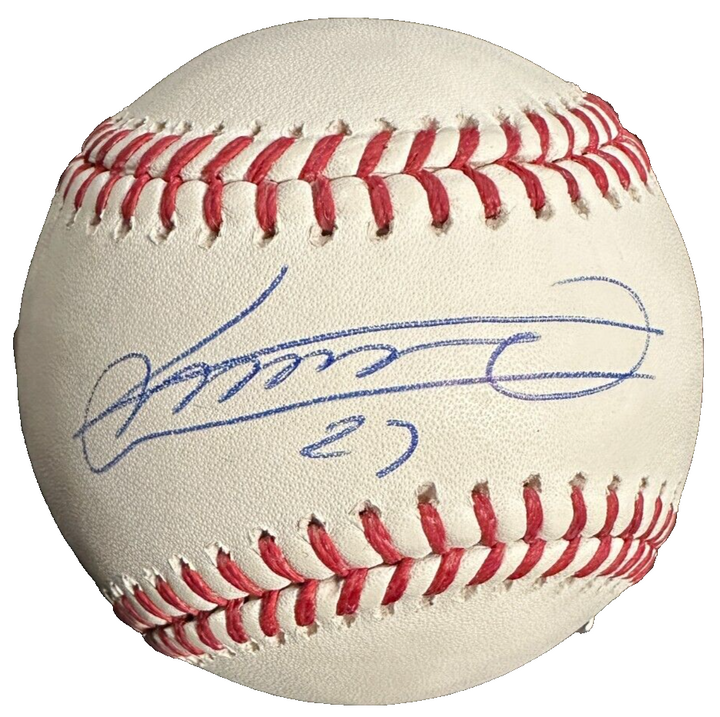 Vladimir Guererro Jr. Autographed Official Major League Baseball BAS Blue Jays