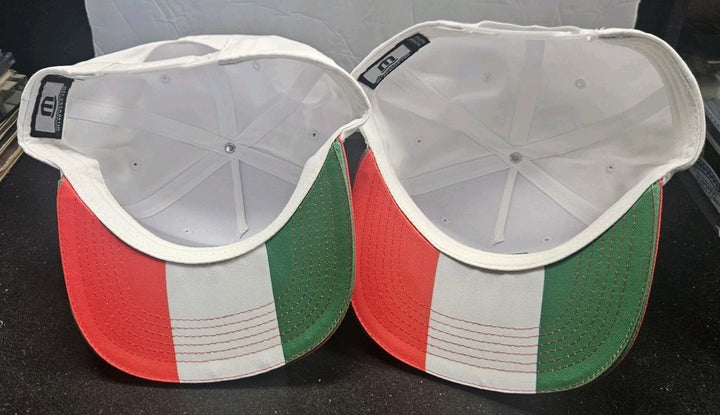 Lot Of 2 Custom Tampa Bay Italian Flag Snapback Hats