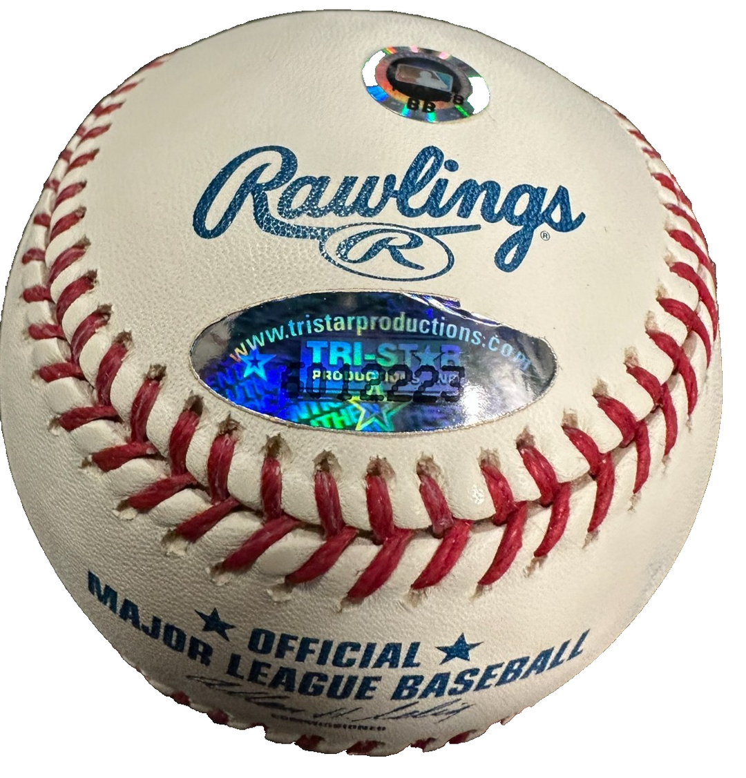 Mike McCormick Autographed Official Major League Baseball W/ 67' NL Cy TRISTAR