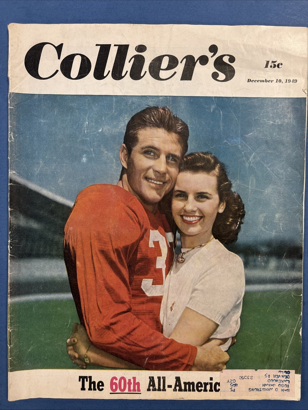 COLLIER'S MAGAZINE 10 DECEMBER 1949 VINTAGE NEWS EVENTS GENERAL INTEREST 