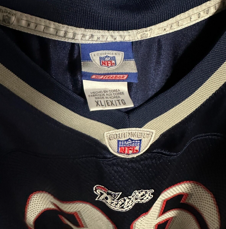 Lawyer Milloy Autographed Reebok Authentic On-Field New England Patriots Jersey