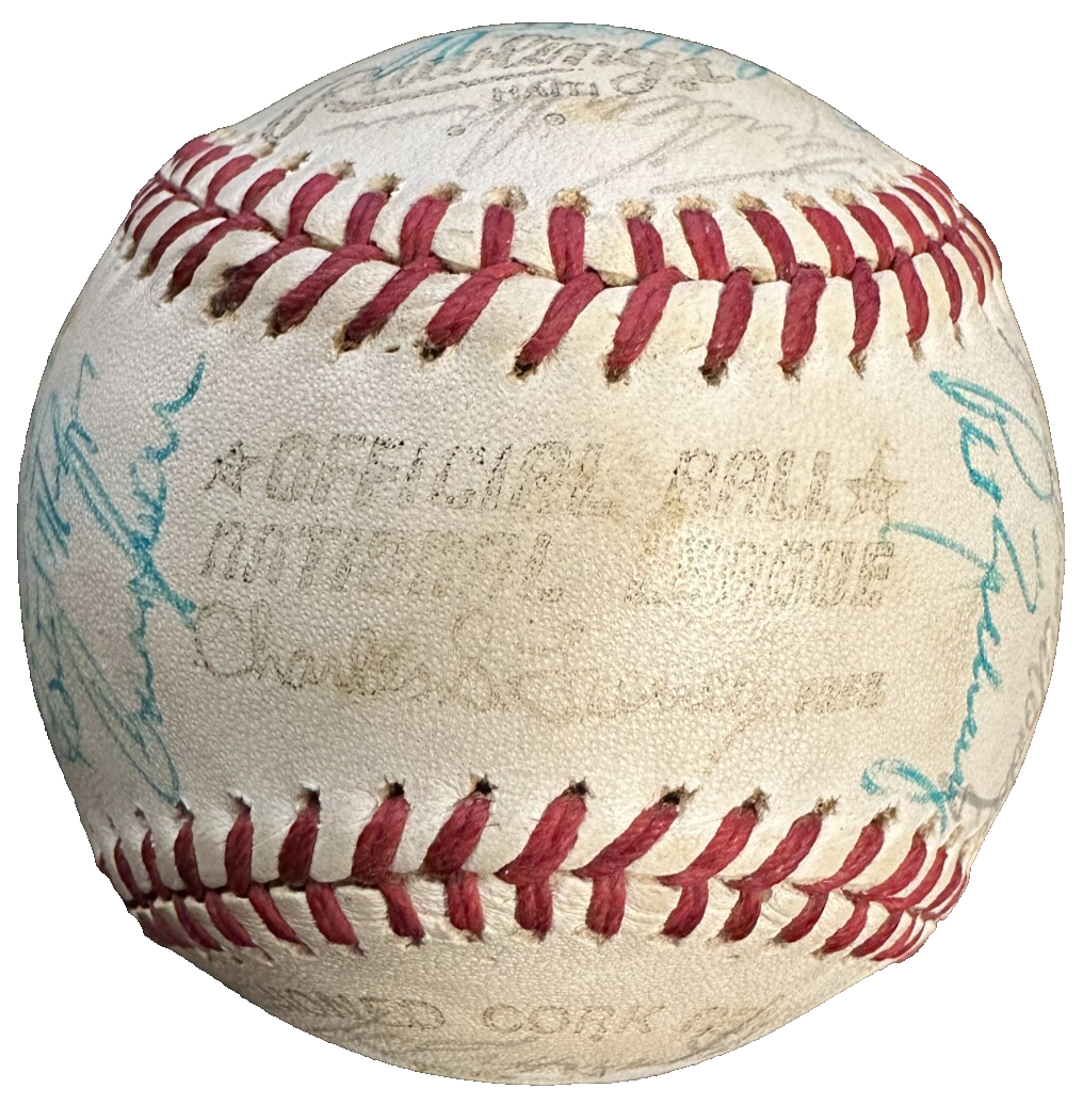 1978 New York Mets Team Autographed Baseball Mays Torre Koosman BAS