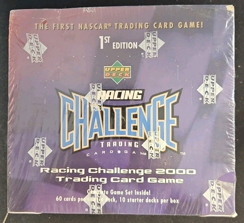 2000 1st Edition Upper Deck Racing Challenge Trading Card Game F/S Box NASCAR