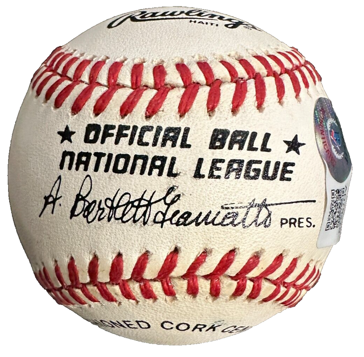 James Cool Papa Bell Autographed Official National League Baseball HOF BAS