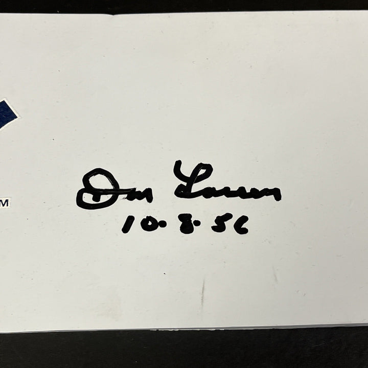 Don Larsen Signed Pitching Rubber MLB Authentic New York Yankees