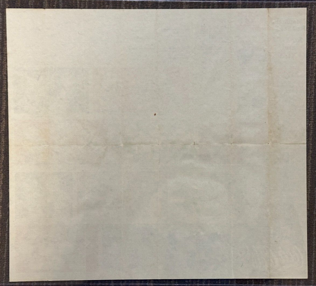 1967 Baseball Coke and Sprite Red Sox/All Stars Bottle Caps Display Sheet